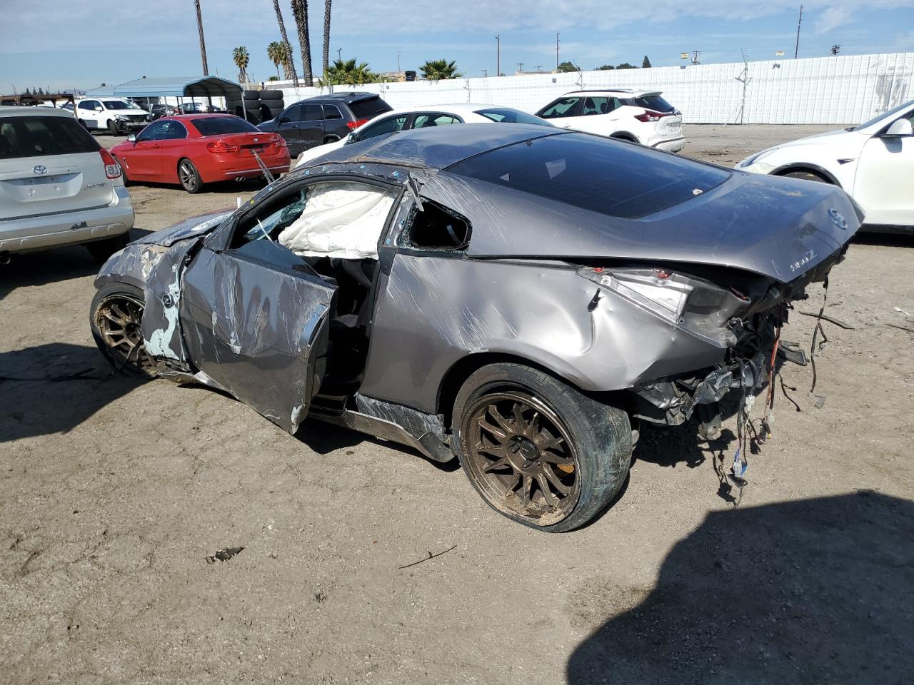 2007 Nissan 350Z VIN JN1BZ34E97M553421 Copart auction photo, all over damage thumbnail 2