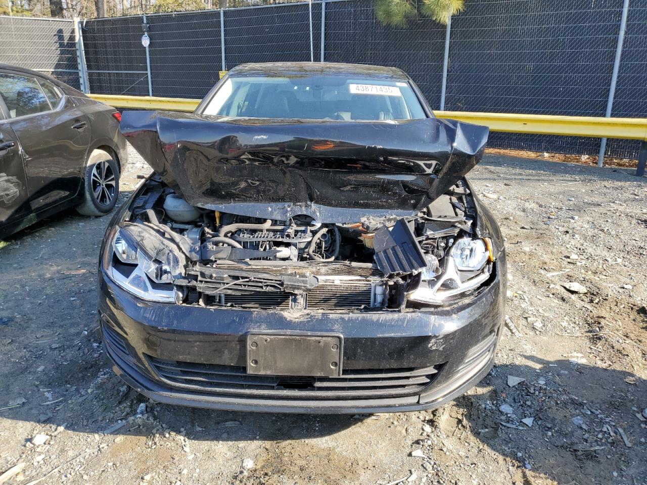 2017 Volkswagen Golf VIN 3VW217AUXHM028734 Copart auction photo, front end damage thumbnail 5