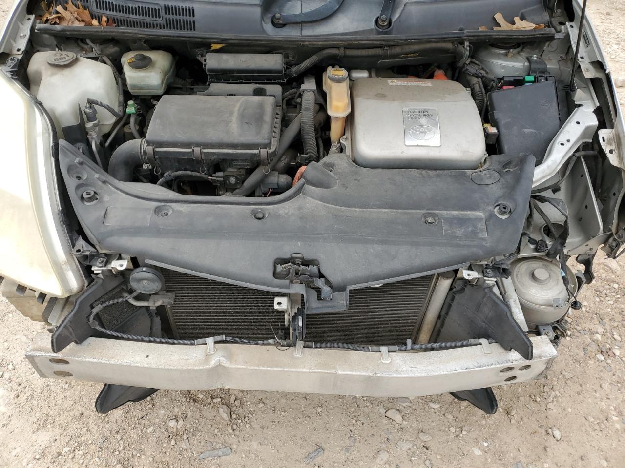 2004 Toyota Prius VIN JTDKB22U140054234 Copart auction photo, front end / all over damage thumbnail 11