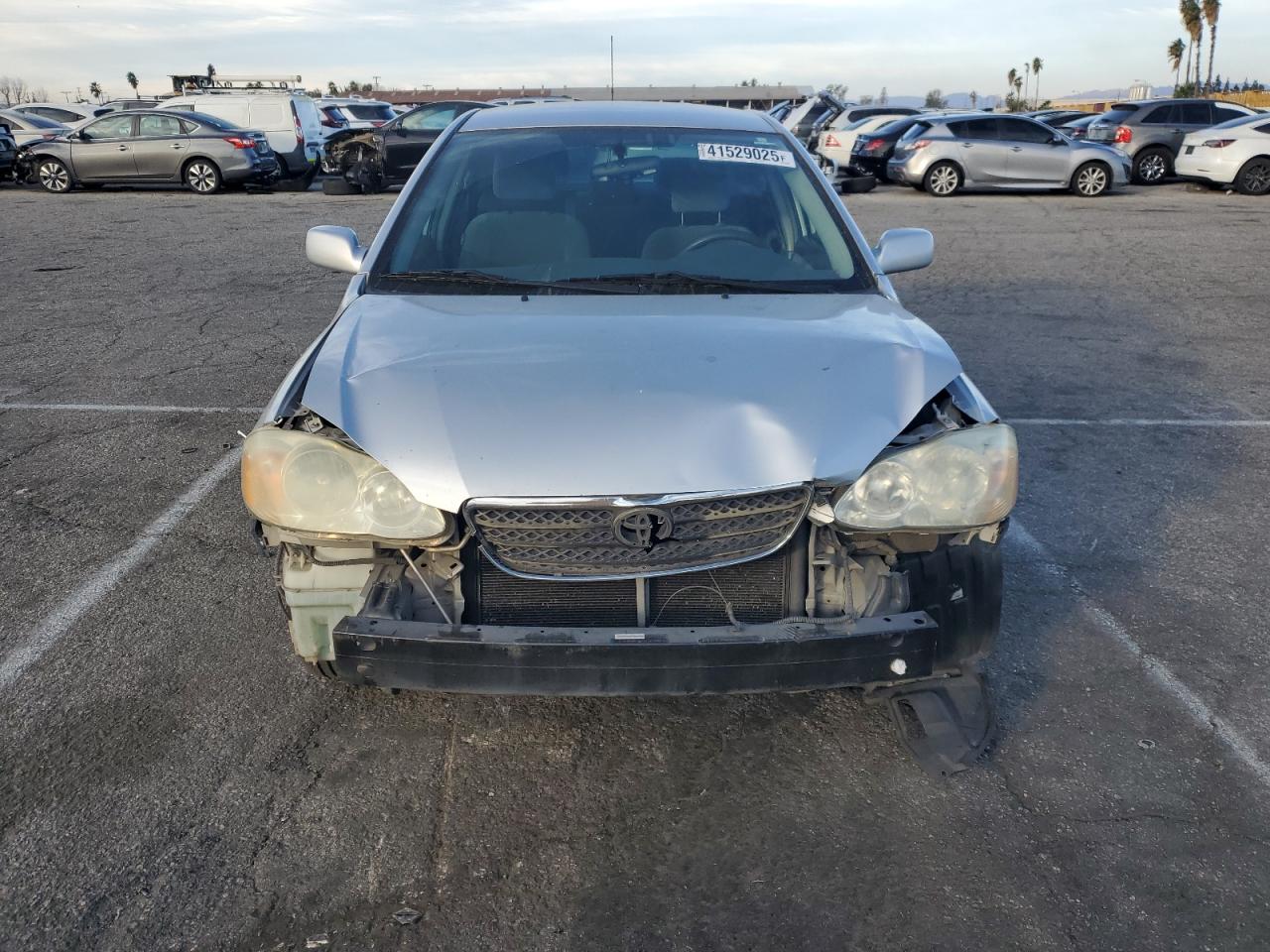 2007 Toyota Corolla VIN 1NXBR30EX7Z905016 Copart auction photo, rear end / front end damage thumbnail 5