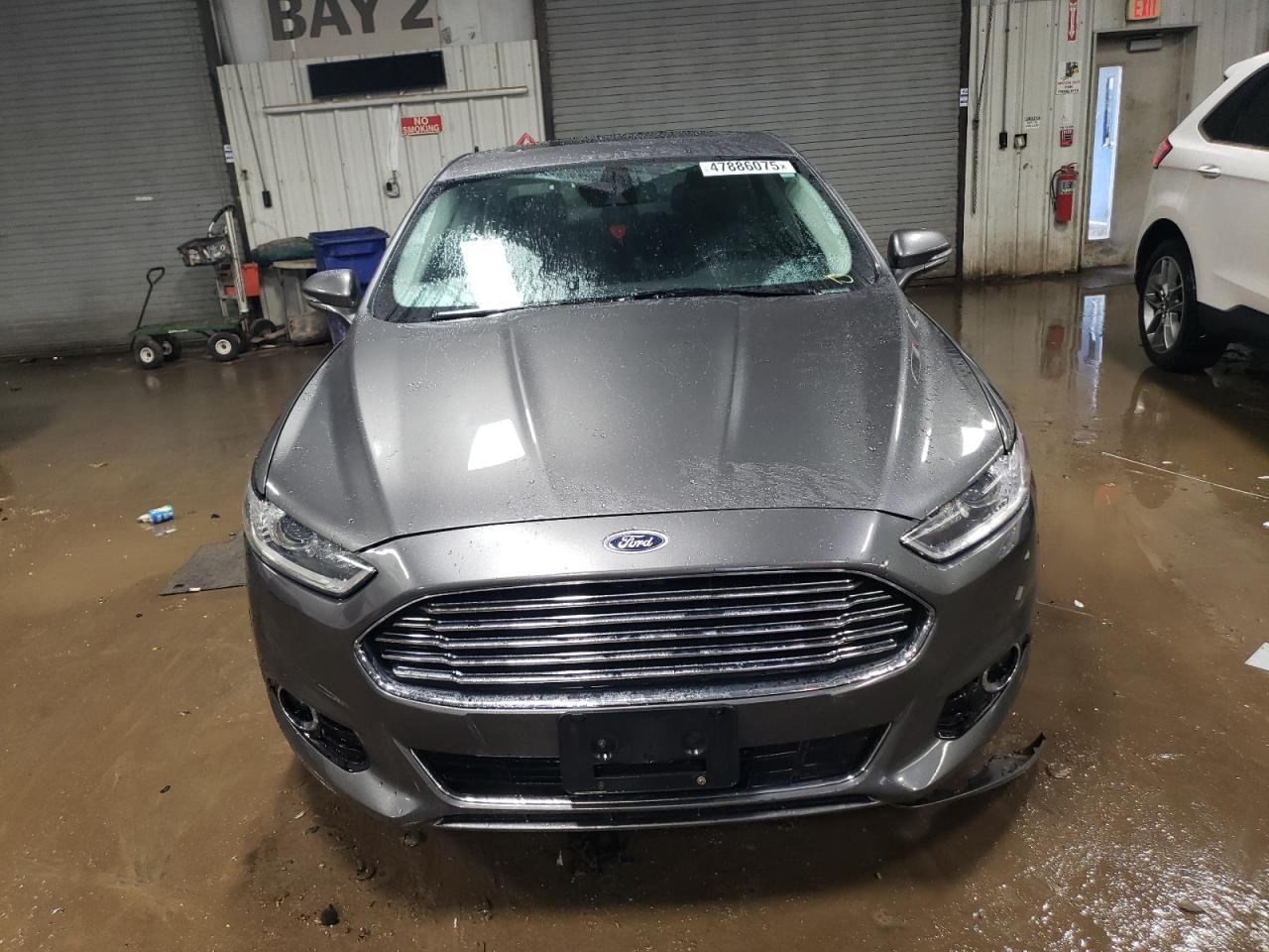 2014 Ford Fusion VIN 3FA6P0D99ER111464 Copart auction photo, side / rear end damage thumbnail 5