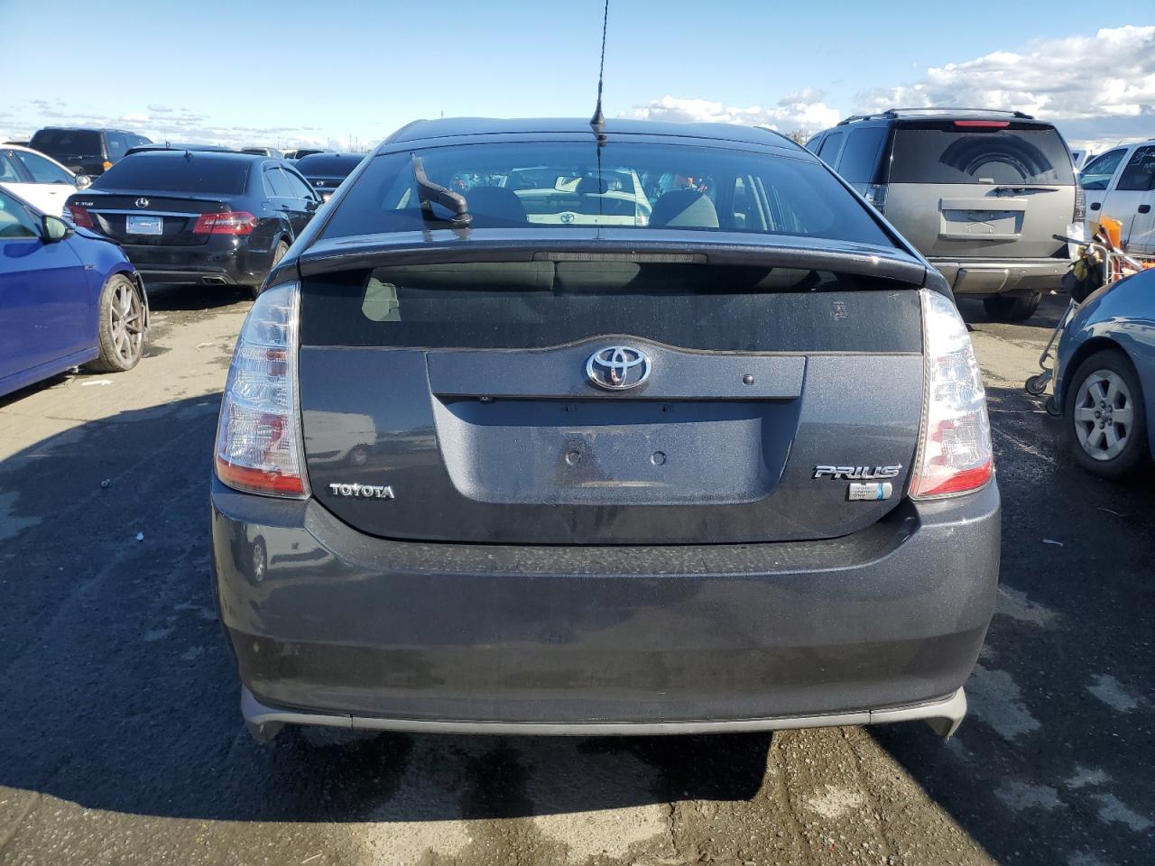 2007 Toyota Prius VIN JTDKB20U073244662 Copart auction photo, rear end damage thumbnail 6