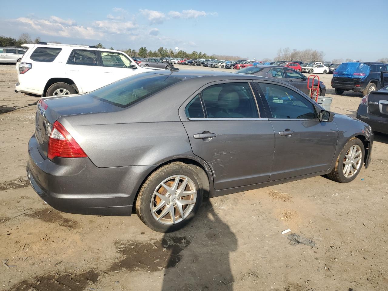 2012 Ford Fusion VIN 3FAHP0JA3CR395405 Copart auction photo, front end / minor dent/scratches damage thumbnail 3