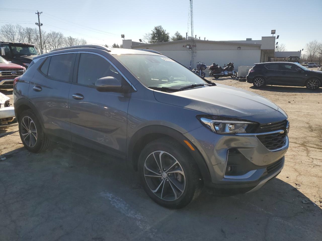 2020 Buick Encore VIN KL4MMDSL4LB104546 Copart auction photo, rear end / side damage thumbnail 4