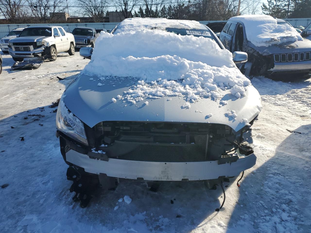 2015 Buick LaCrosse VIN 1G4GB5G30FF311922 Copart auction photo, front end damage thumbnail 5