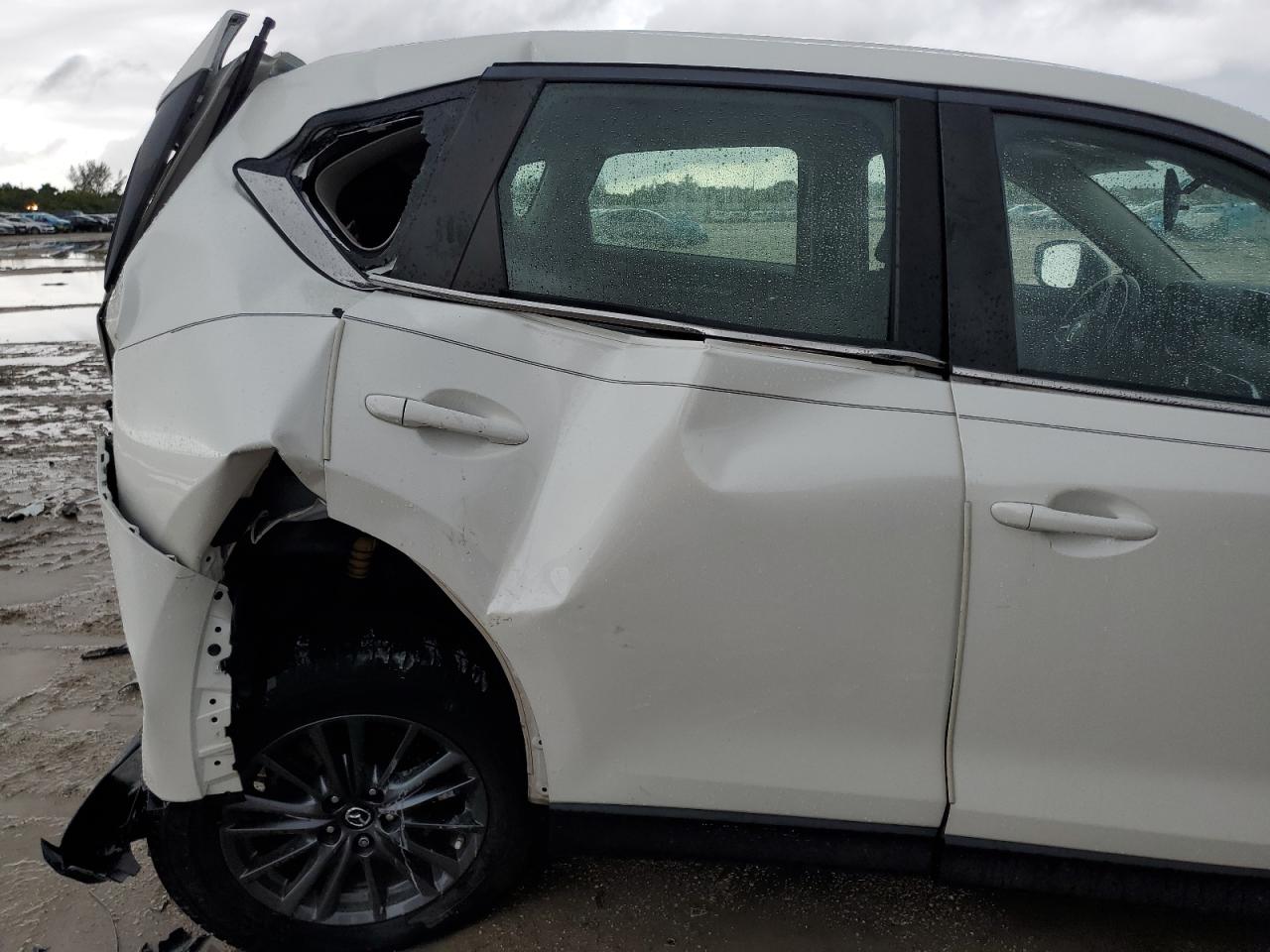 2021 Mazda CX-5 VIN JM3KFABM9M0413190 Copart auction photo, rear end / mechanical damage thumbnail 11