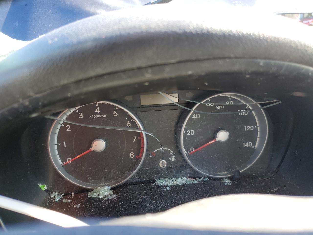2011 Hyundai Accent VIN KMHCM3AC0BU192880 Copart auction photo, front end / top/roof damage thumbnail 9