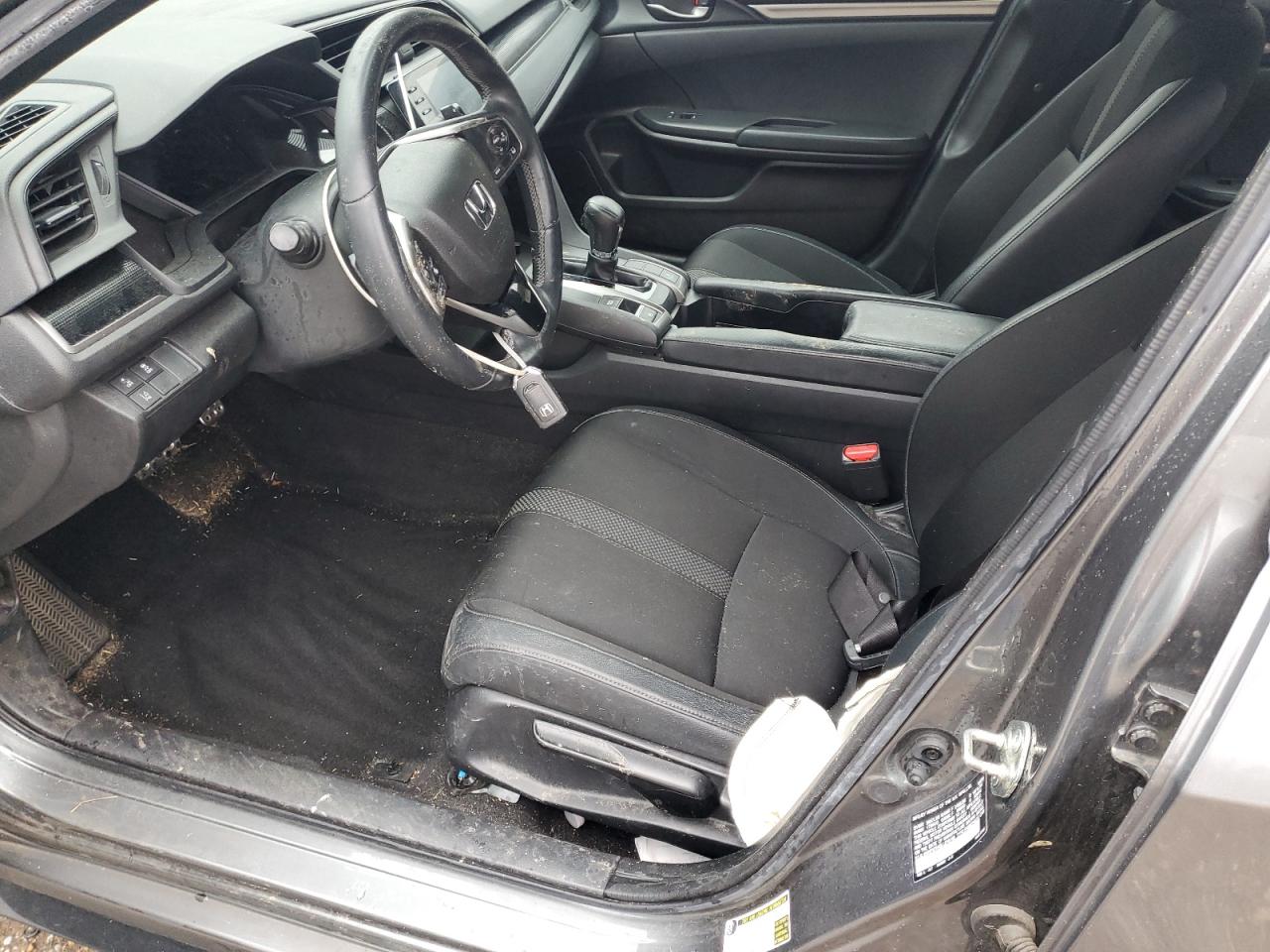 2020 Honda Civic VIN SHHFK7H42LU218188 Copart auction photo, rear end / side damage thumbnail 7
