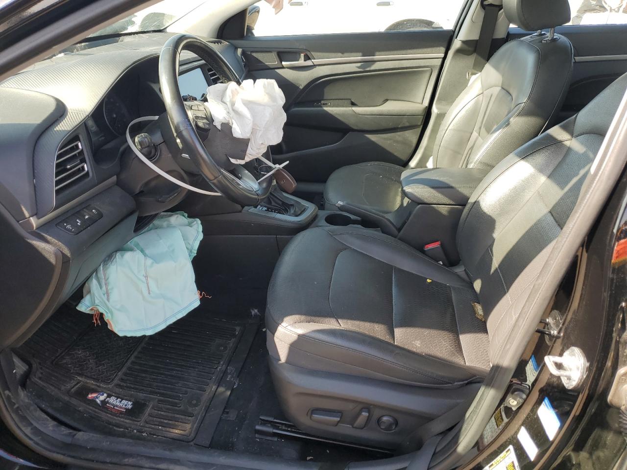 2019 Hyundai Elantra VIN KMHD84LF2KU805913 Copart auction photo, mechanical / front end damage thumbnail 7