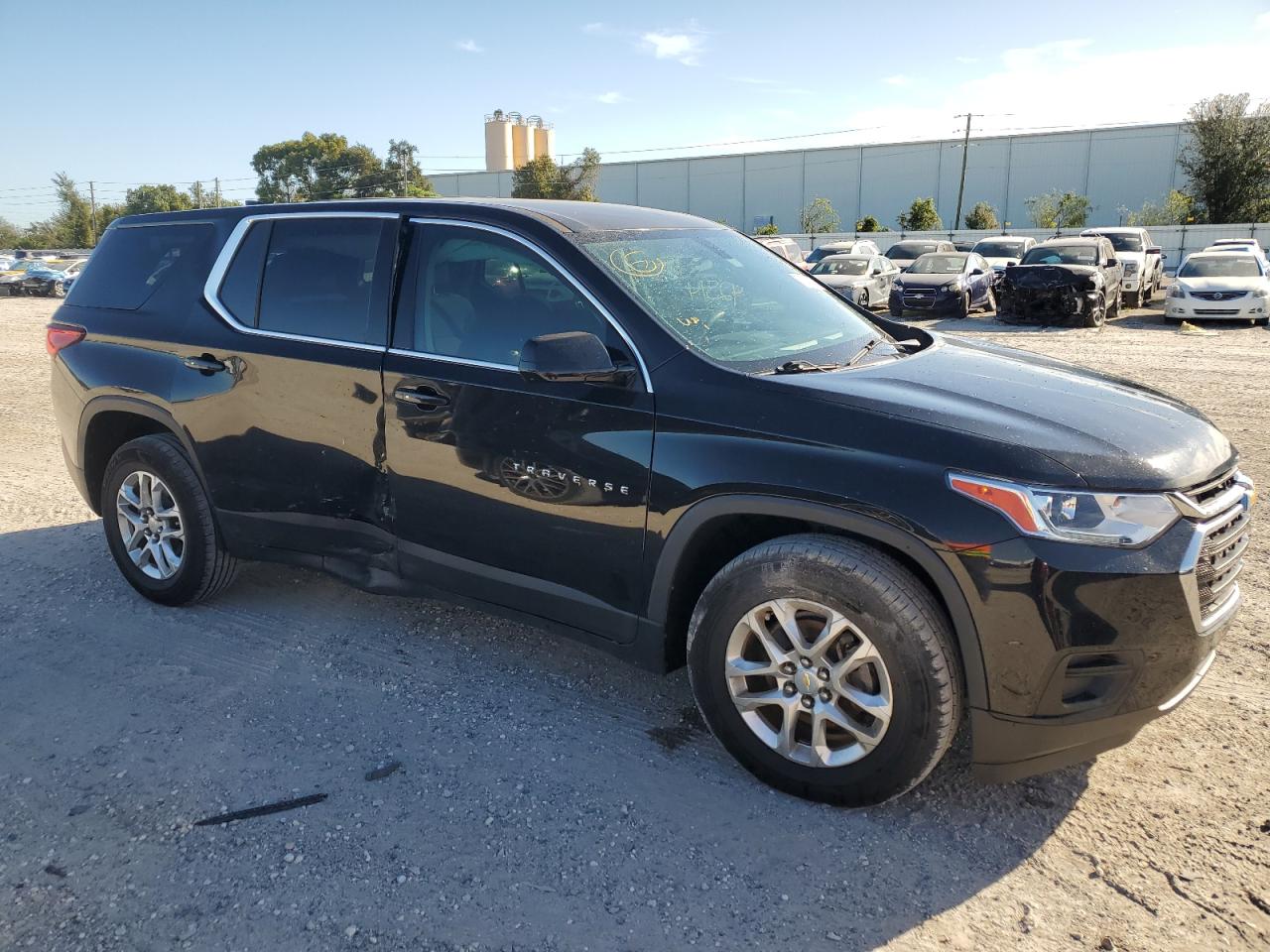 2020 Chevrolet Traverse VIN 1GNERFKW6LJ206705 Copart auction photo, side damage thumbnail 4