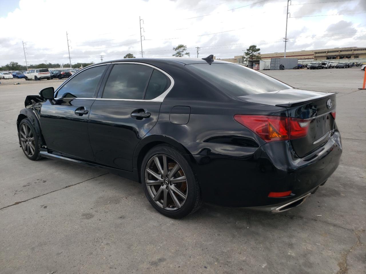 2013 Lexus GS VIN JTHCE1BL5D5010655 Copart auction photo, front end / frame damage damage thumbnail 2