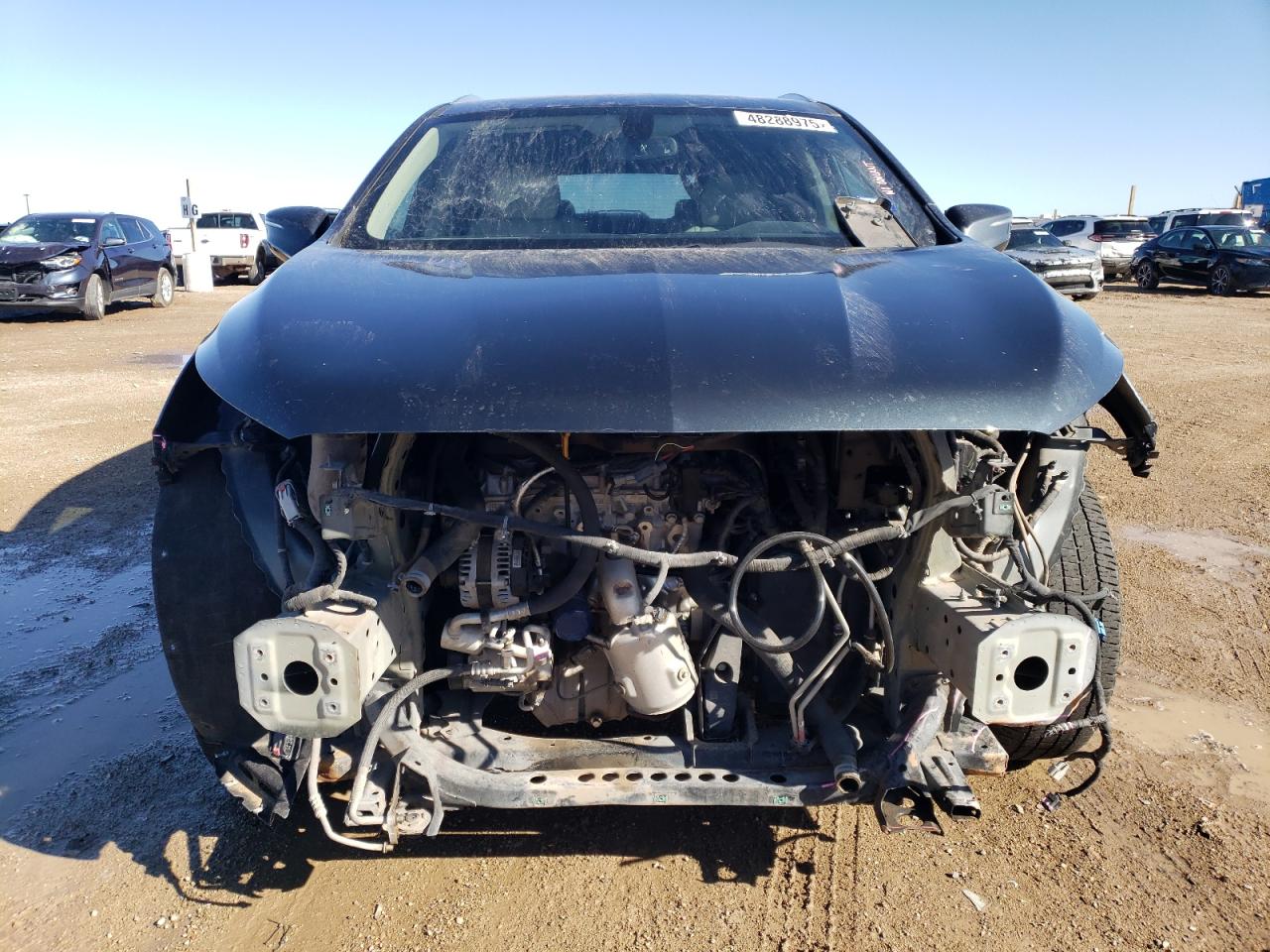 2018 Buick Enclave VIN 5GAERBKW7JJ230222 Copart auction photo, front end damage thumbnail 5