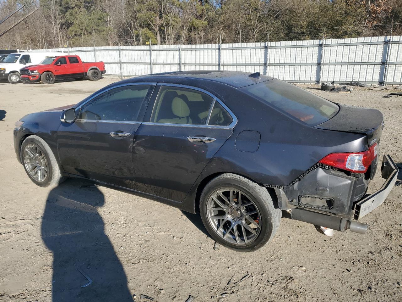 2014 Acura TSX VIN JH4CU2F69EC002777 Copart auction photo, rear end / minor dent/scratches damage thumbnail 2