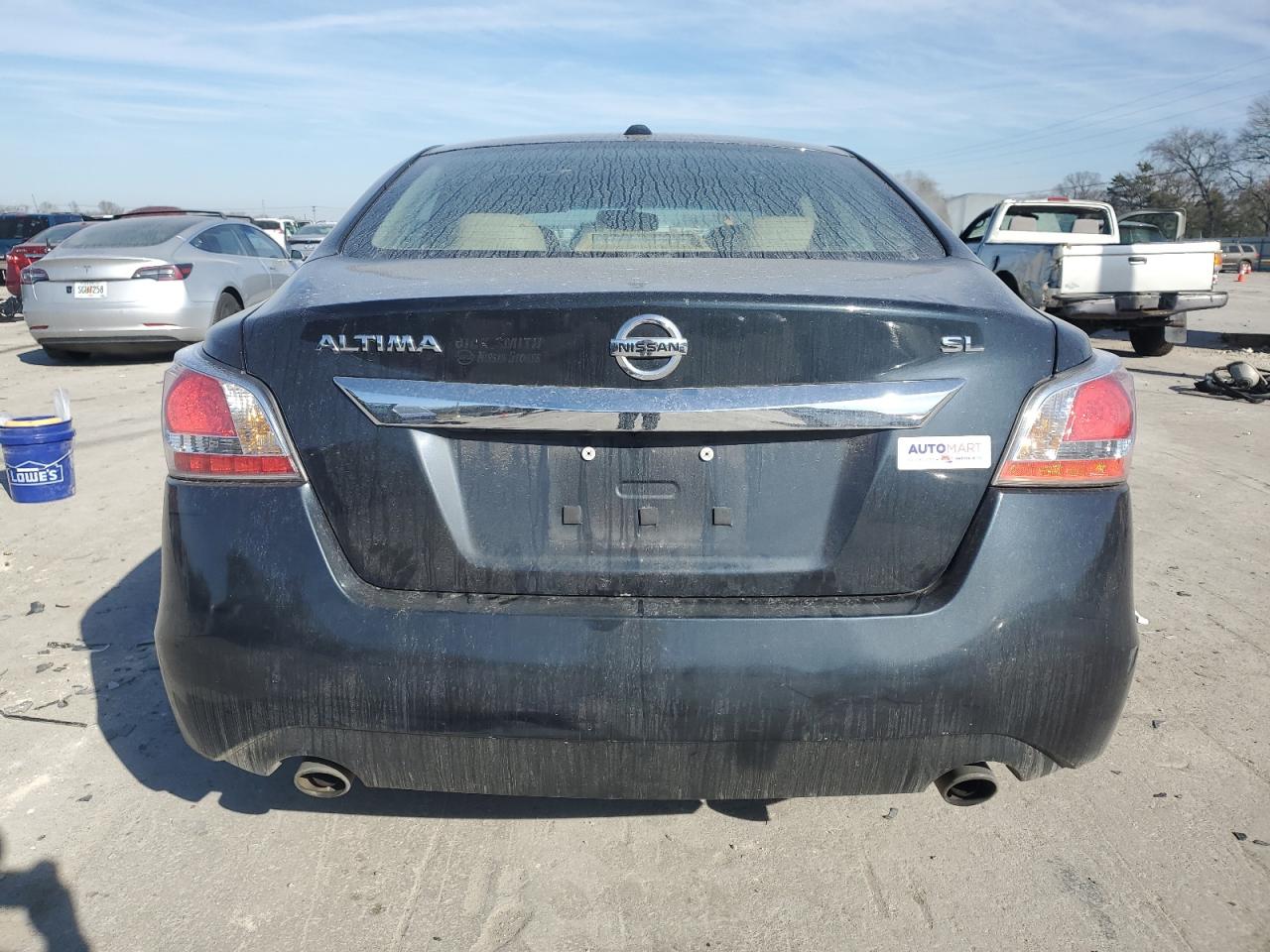 2015 Nissan Altima VIN 1N4AL3AP0FN864573 Copart auction photo, top/roof damage thumbnail 6