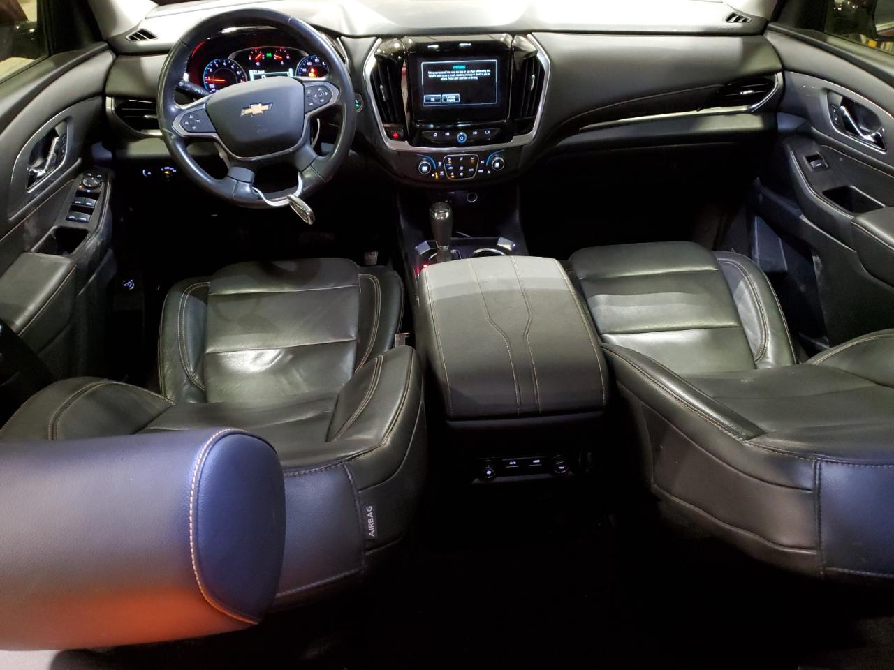 2019 Chevrolet Traverse VIN 1GNEVHKWXKJ244783 Copart auction photo, undercarriage / front end damage thumbnail 8