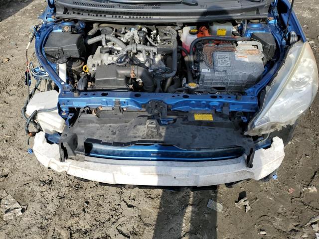 2012 Toyota Prius VIN JTDKDTB34C1515958 Copart auction photo, front end damage thumbnail 11