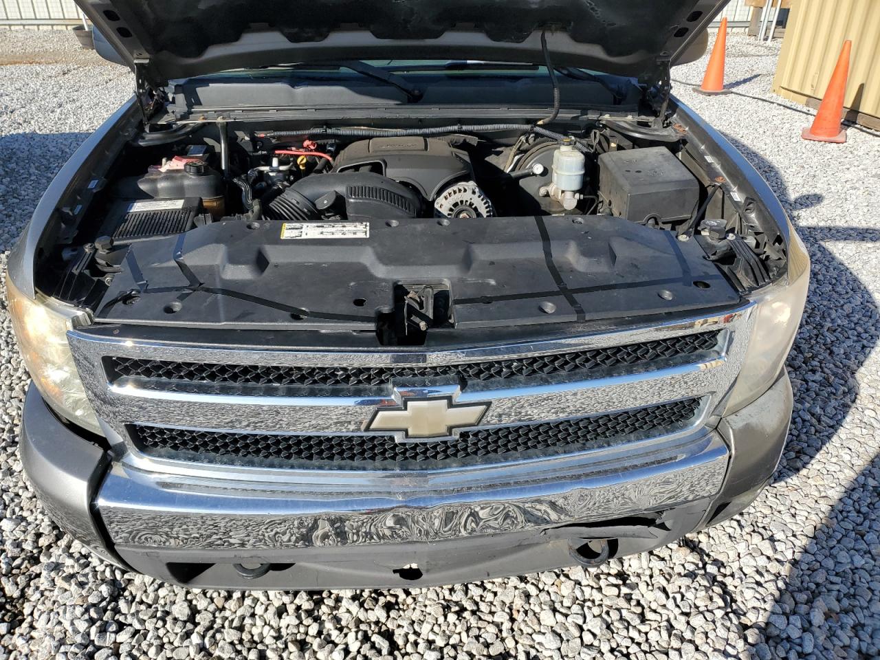 2007 Chevrolet Silverado VIN 2GCEC19J771620258 Copart auction photo, rear end / front end damage thumbnail 11