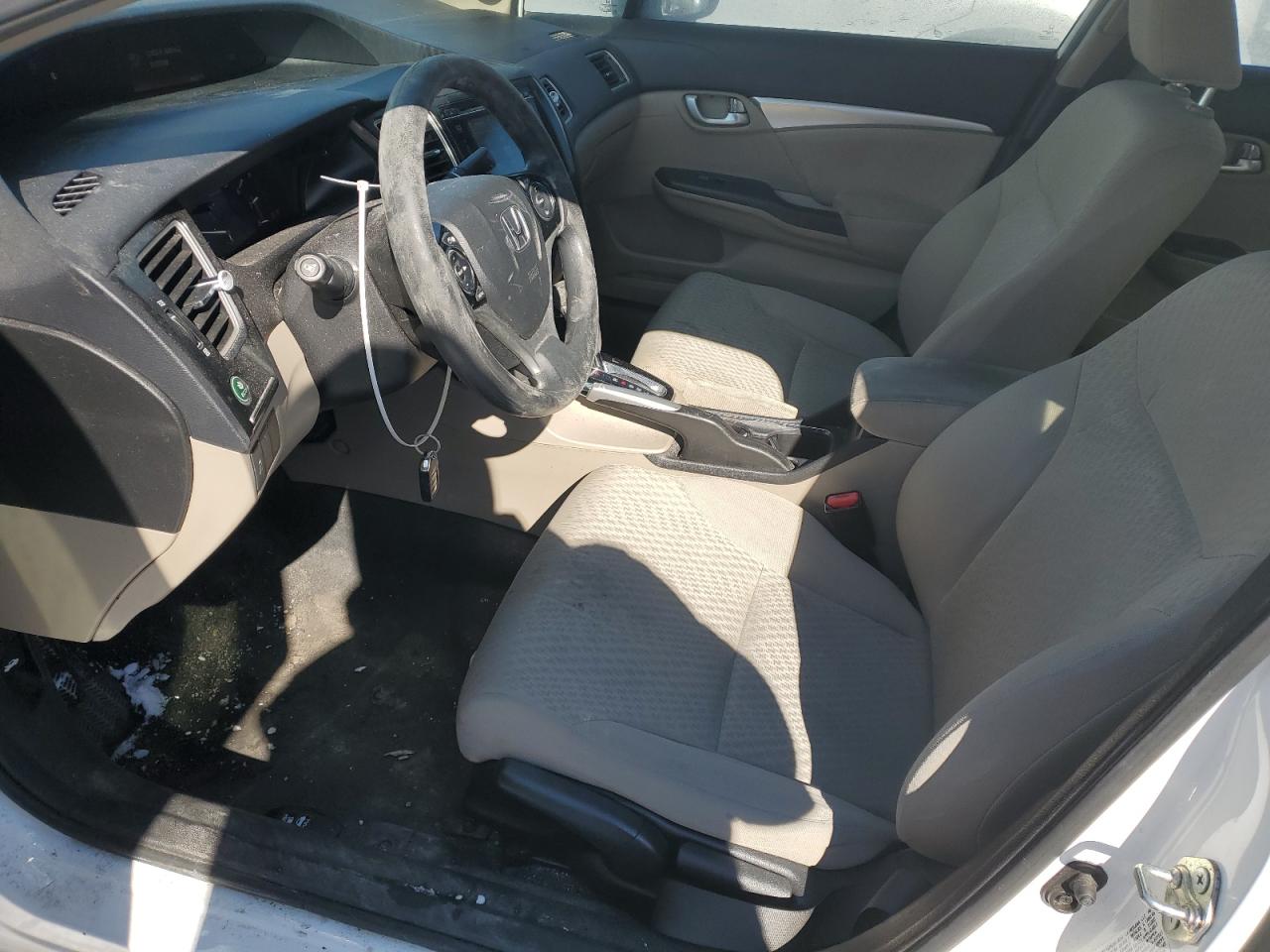2015 Honda Civic VIN 19XFB2F8XFE069484 Copart auction photo, front end / side damage thumbnail 7
