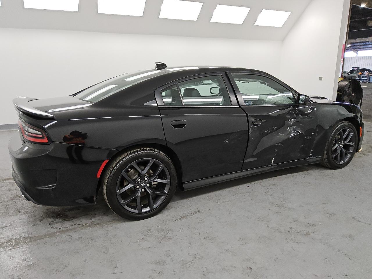 2021 Dodge Charger VIN 2C3CDXHG0MH625435 Copart auction photo, side damage thumbnail 3