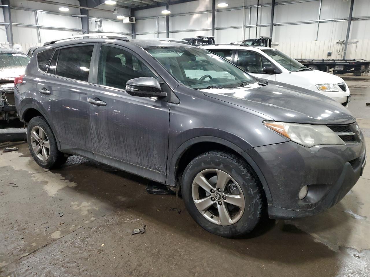 2015 Toyota RAV 4 VIN 2T3RFREV1FW269451 Copart auction photo, rear end damage thumbnail 4