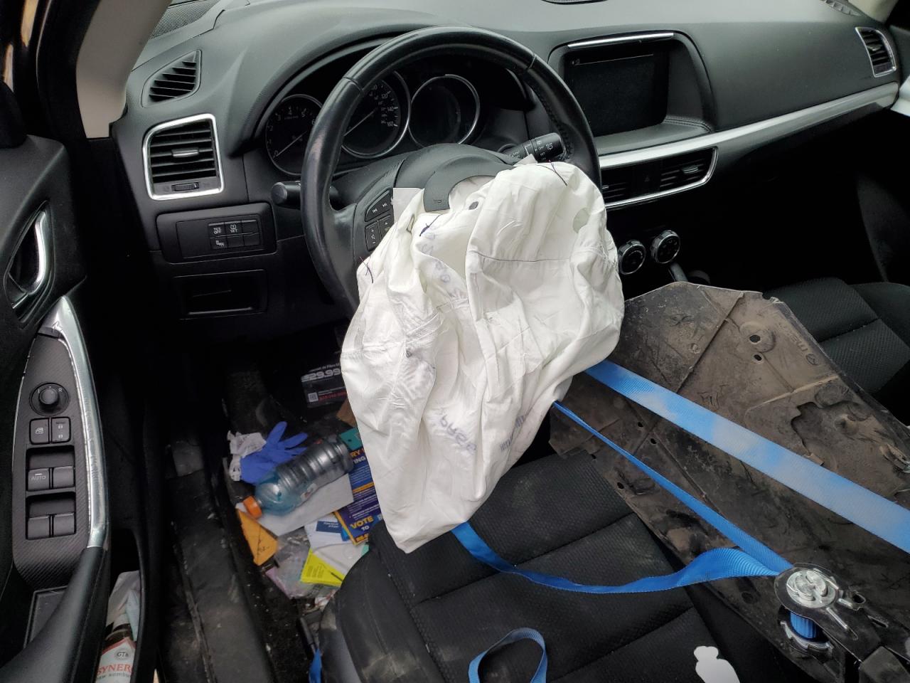 2016 Mazda CX-5 VIN JM3KE2CY2G0650036 Copart auction photo, front end damage thumbnail 8