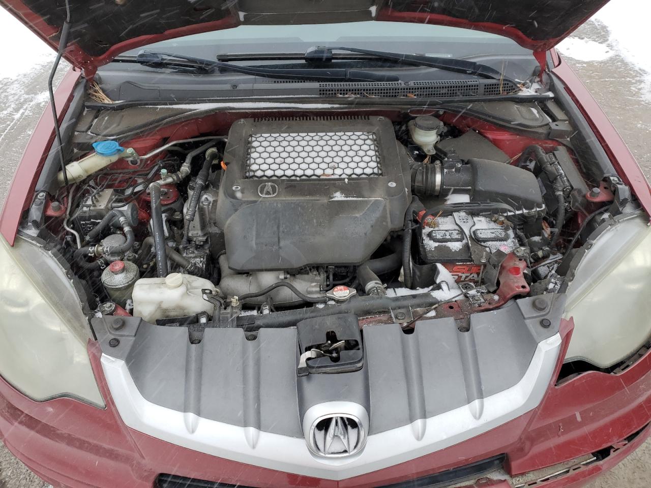 2008 Acura RDX VIN 5J8TB18558A019129 Copart auction photo, all over damage thumbnail 12