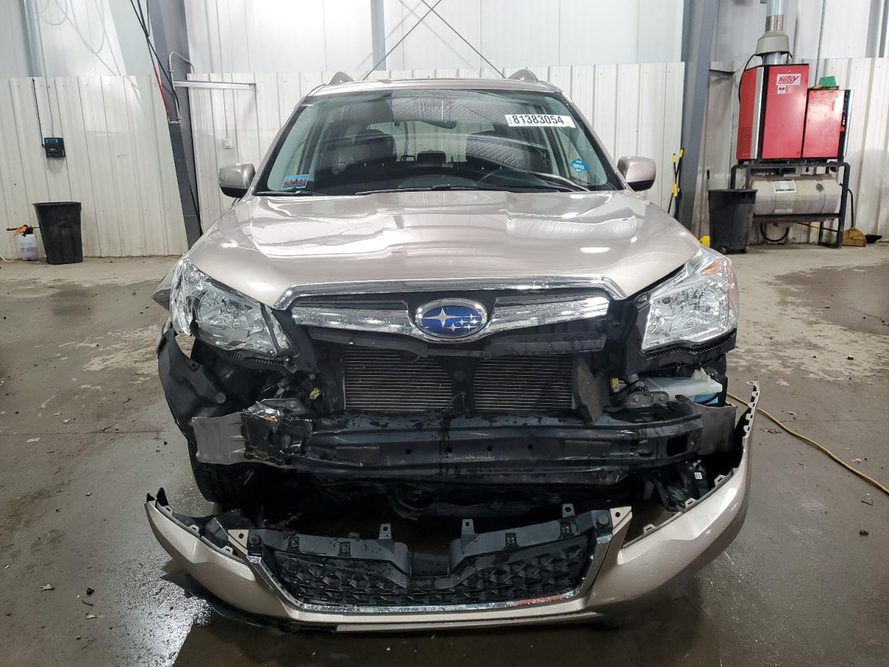 2015 Subaru Forester VIN JF2SJAFC4FH581298 Copart auction photo, front end / rear end damage thumbnail 5