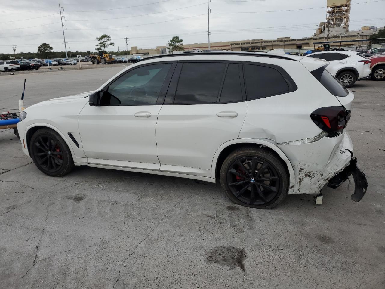 2022 BMW X3 M VIN 5UX83DP03N9L55897 Copart auction photo, rear end damage thumbnail 2