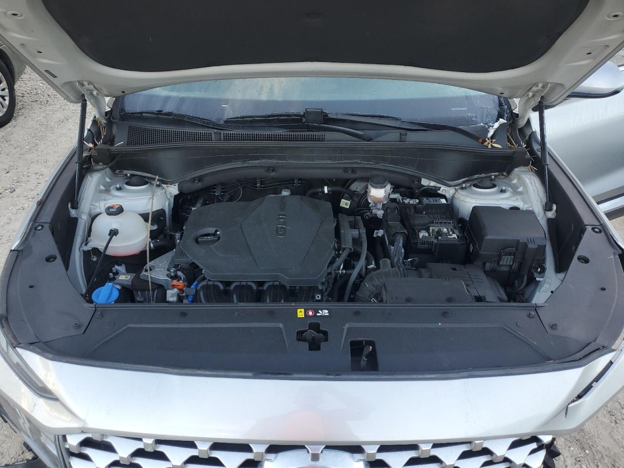 2021 Hyundai Santa Fe VIN 5NMS24AJ1MH323318 Copart auction photo, front end damage thumbnail 12