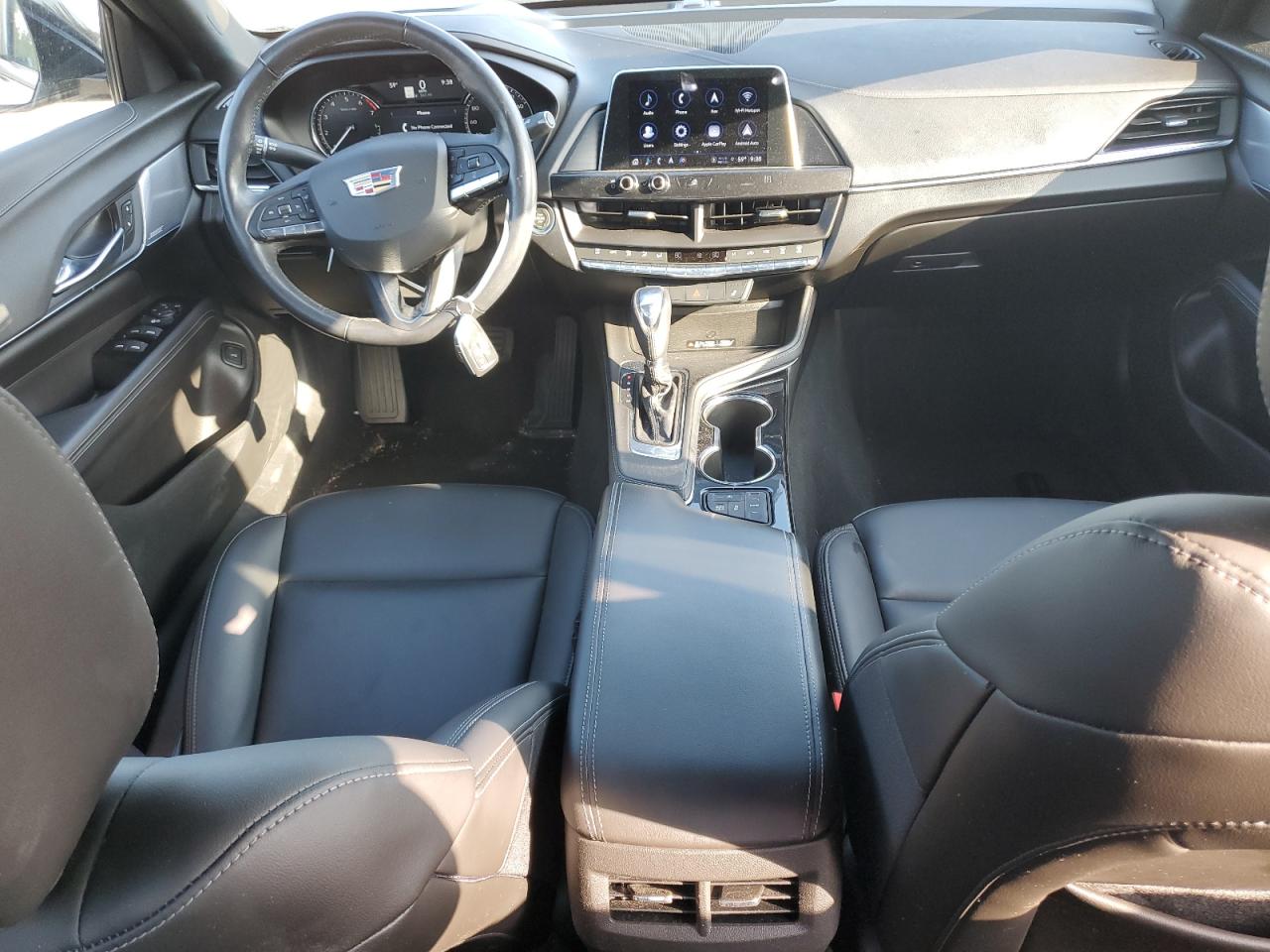 2021 Cadillac CT4 VIN 1G6DJ5RK9M0114572 Copart auction photo, side damage thumbnail 8