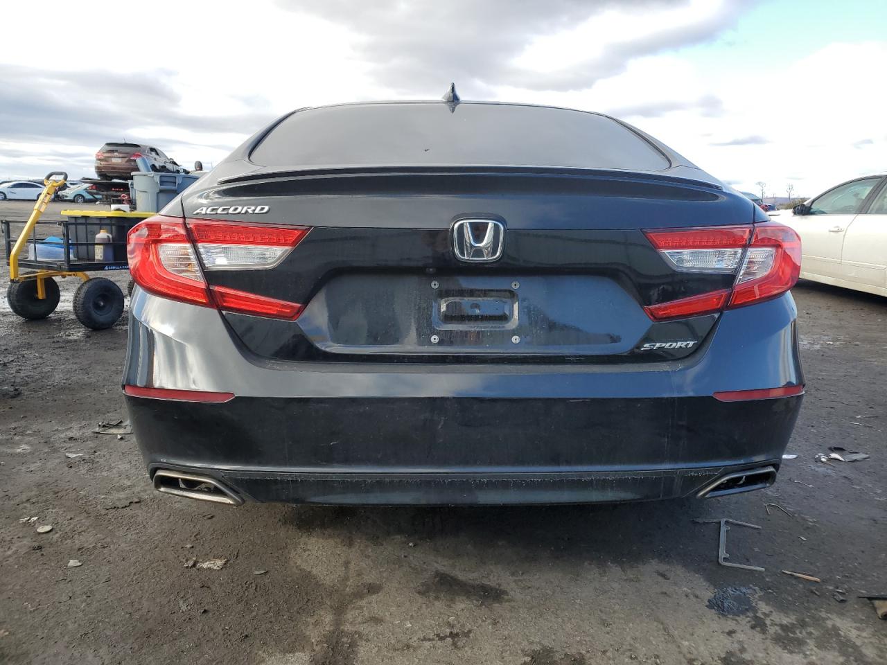 2021 Honda Accord VIN 1HGCV2F39MA001158 Copart auction photo, front end damage thumbnail 6