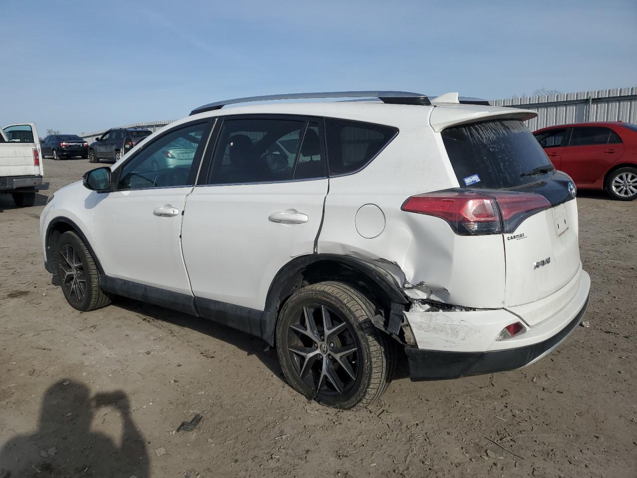 2016 Toyota RAV 4 VIN 2T3NFREV4GW303141 Copart auction photo, rear end / minor dent/scratches damage thumbnail 2