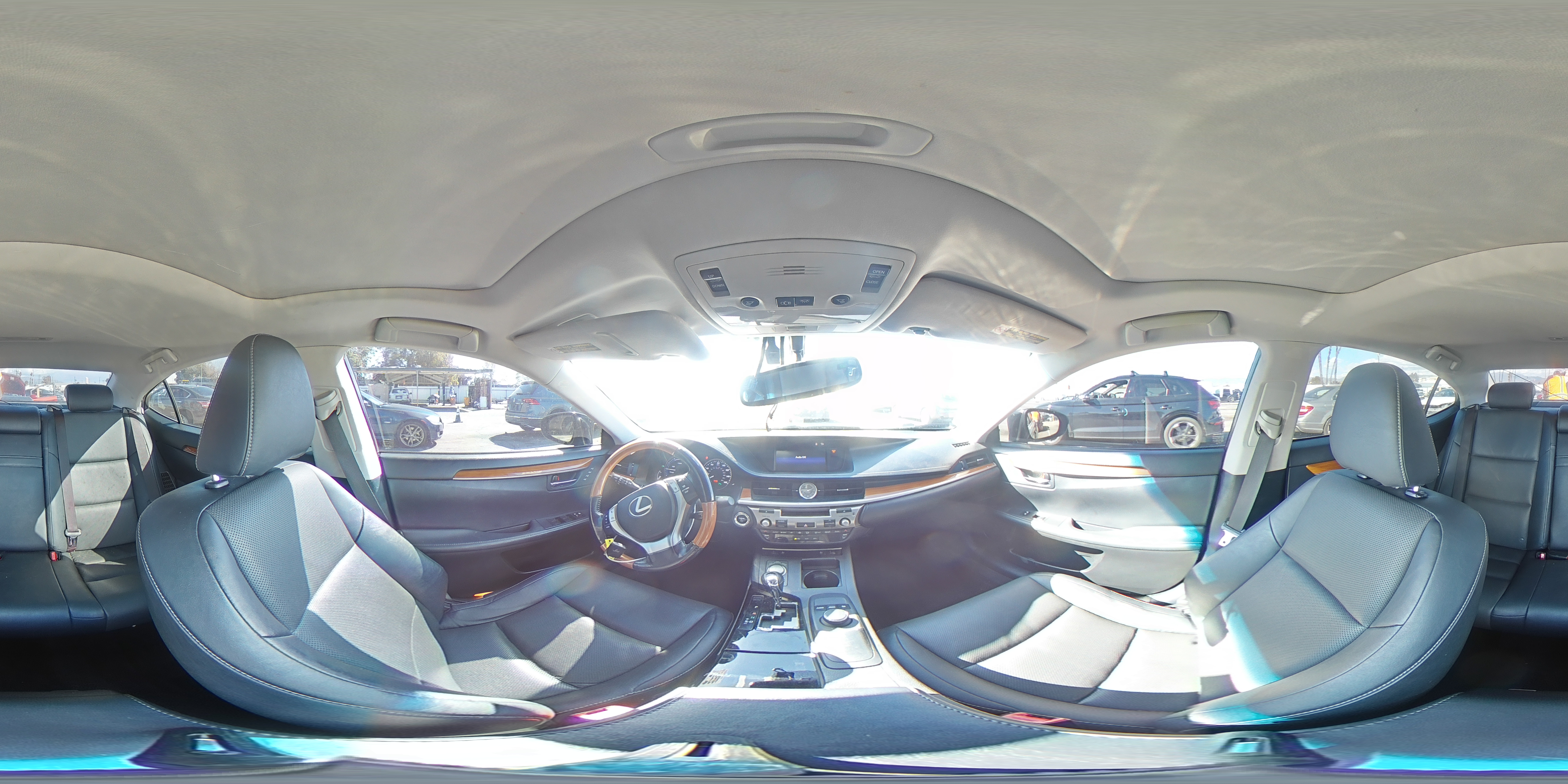 2015 Lexus ES VIN JTHBW1GG5F2094890 Copart auction photo, front end damage thumbnail 12
