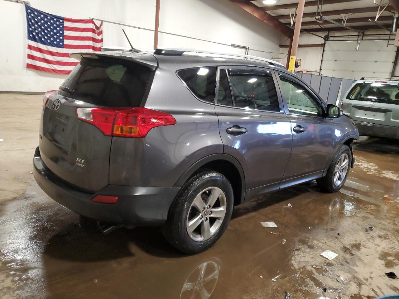 2015 Toyota RAV 4 VIN JTMRFREV1FJ041223 Copart auction photo, front end damage thumbnail 3