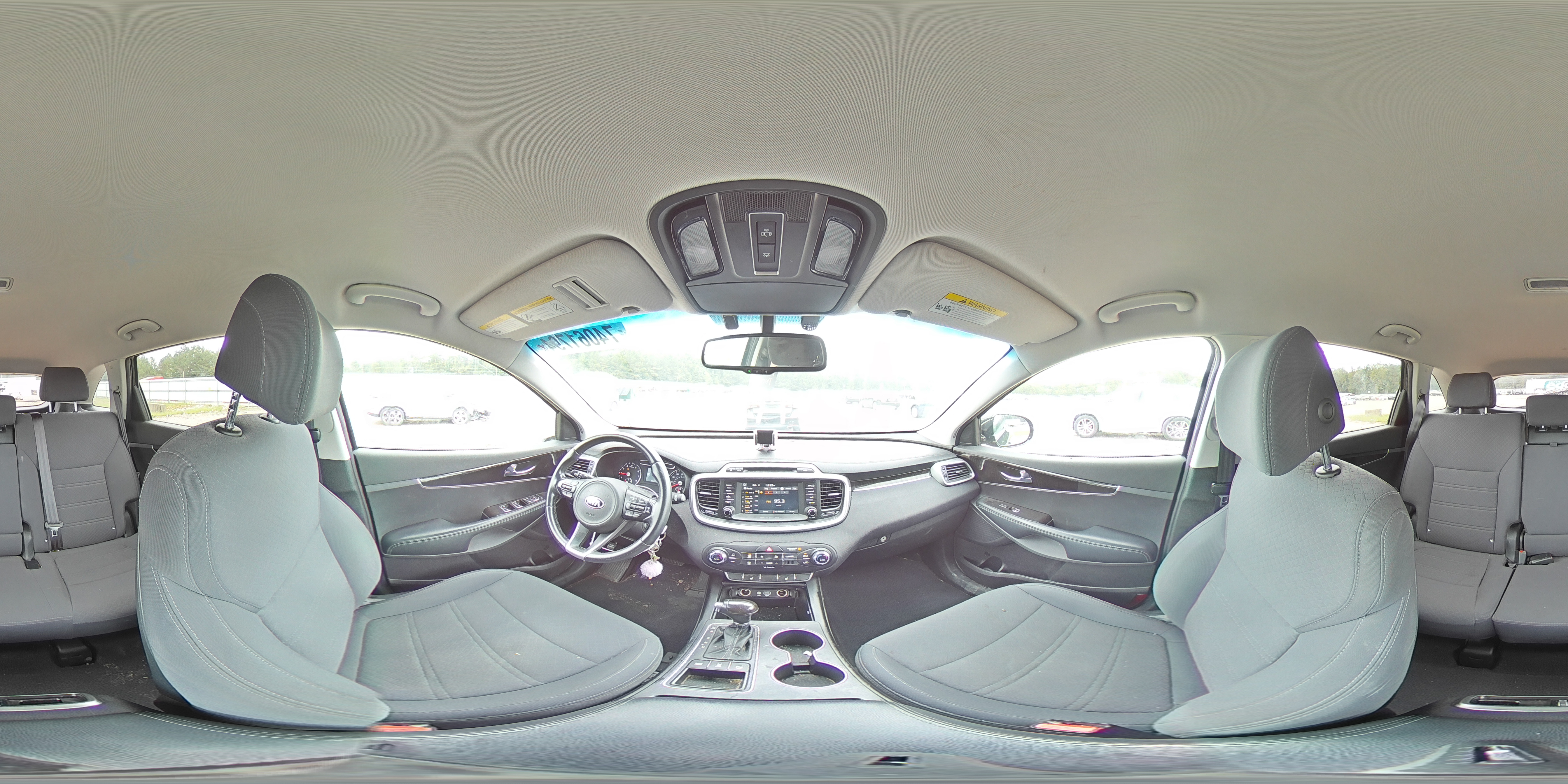 2017 KIA Sorento VIN 5XYPGDA33HG289777 Copart auction photo, side damage thumbnail 14
