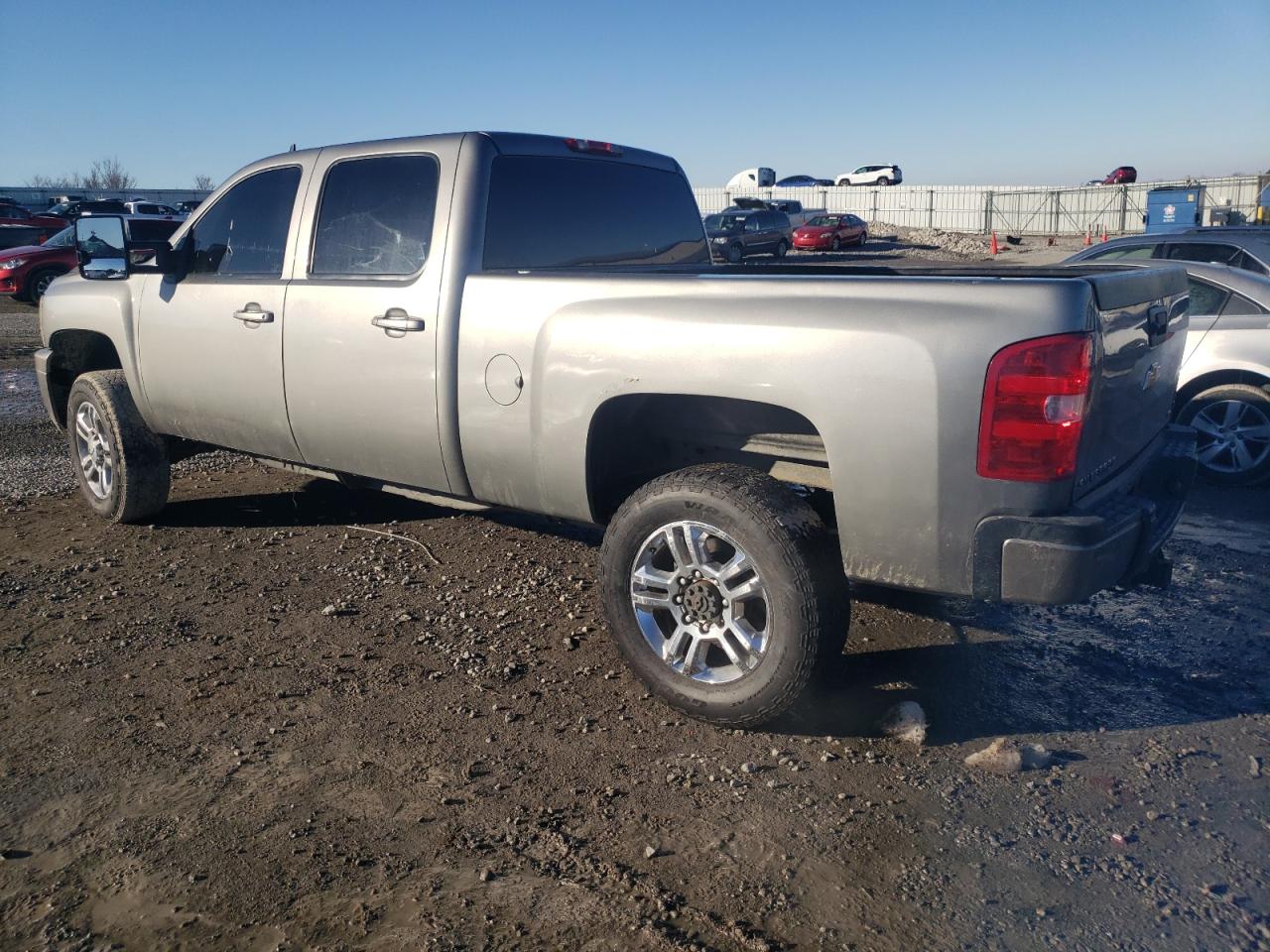 2012 Chevrolet Silverado VIN 1GC1KYC81CF147363 Copart auction photo, burn damage thumbnail 2