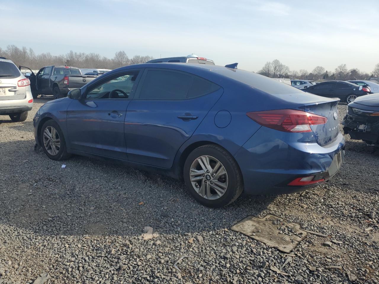 2020 Hyundai Elantra VIN 5NPD84LF7LH512783 Copart auction photo, vandalism / minor dent/scratches damage thumbnail 2