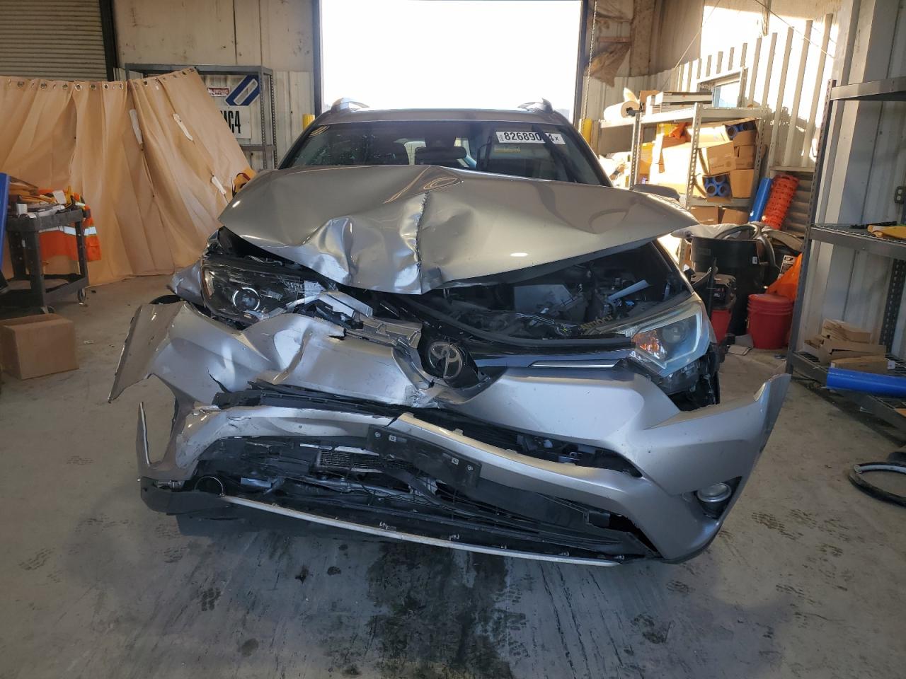 2018 Toyota RAV 4 VIN JTMWFREV1JJ206277 Copart auction photo, all over damage thumbnail 5