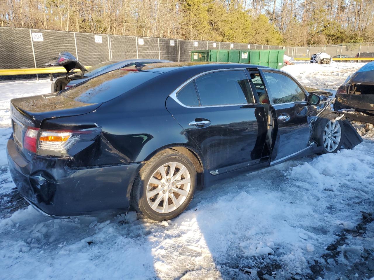 2012 Lexus LS VIN JTHDL1EF1C5004740 Copart auction photo, all over damage thumbnail 3