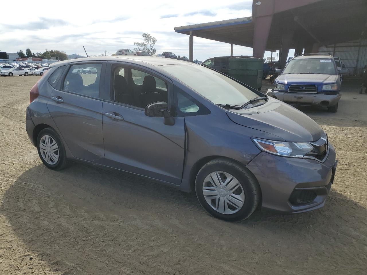 2020 Honda Fit VIN 3HGGK5H42LM708542 Copart auction photo, rear end / side damage thumbnail 4