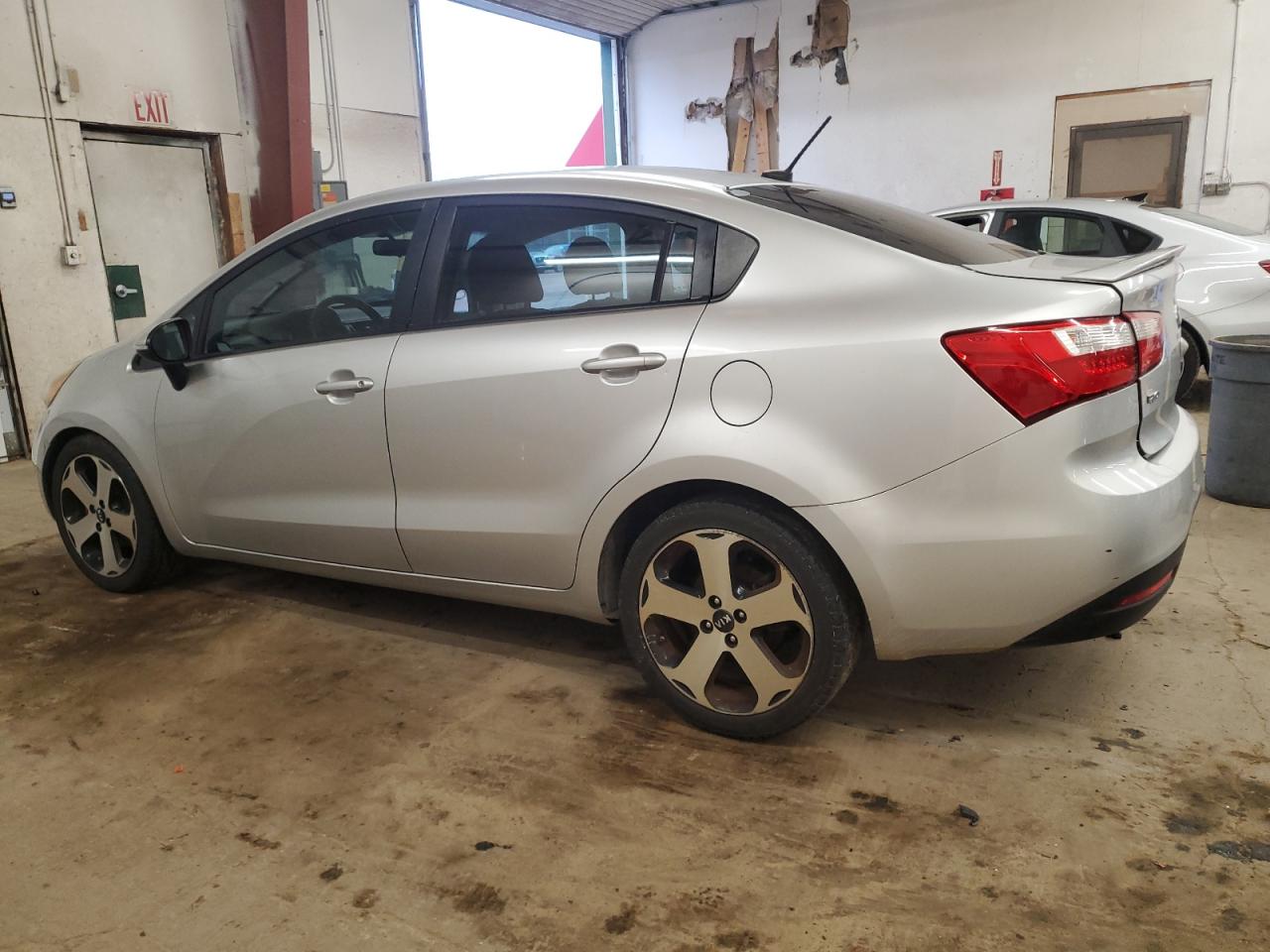 2013 KIA Rio VIN KNADN4A38D6162266 Copart auction photo, front end damage thumbnail 2