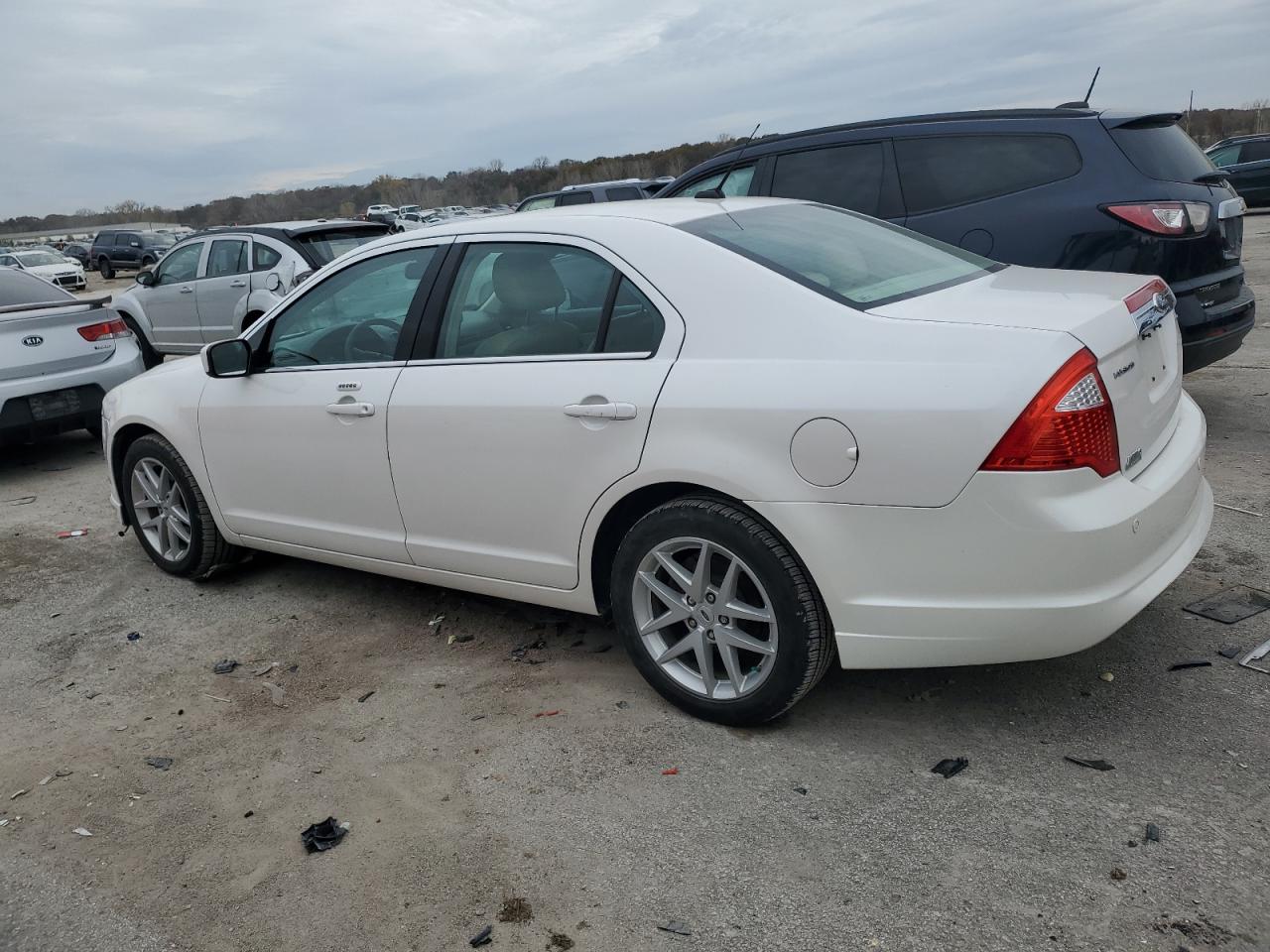 2012 Ford Fusion VIN 3FAHP0JA5CR185856 Copart auction photo, front end damage thumbnail 2