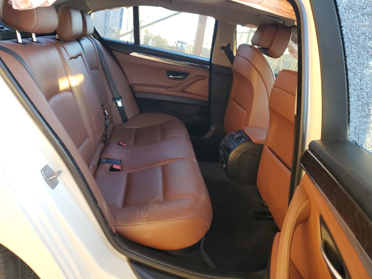 2013 BMW 5er VIN WBAXH5C54DD112646 Copart auction photo, side / rear end damage thumbnail 10