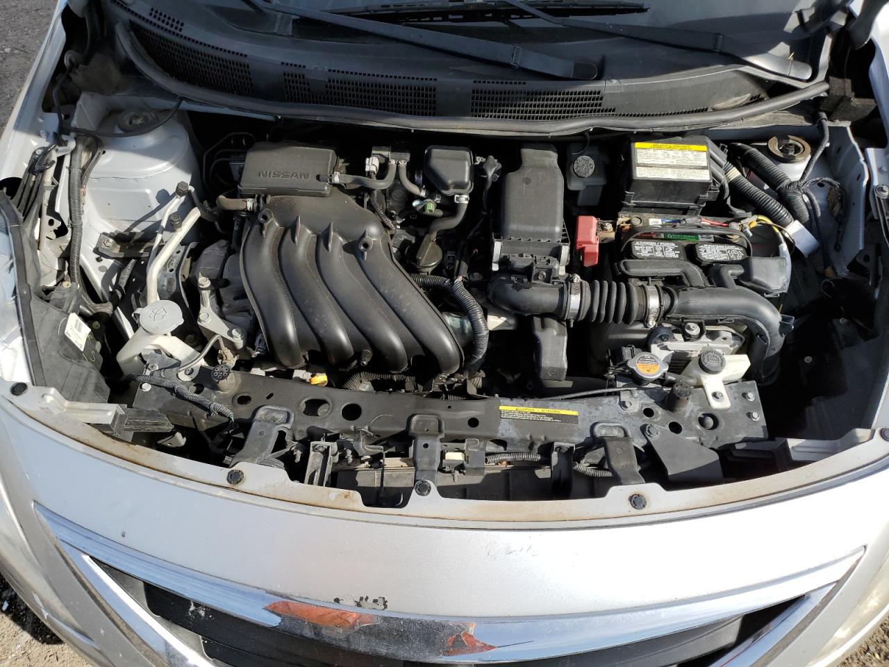 2015 Nissan Versa VIN 3N1CN7AP1FL876058 Copart auction photo, rear end / minor dent/scratches damage thumbnail 11
