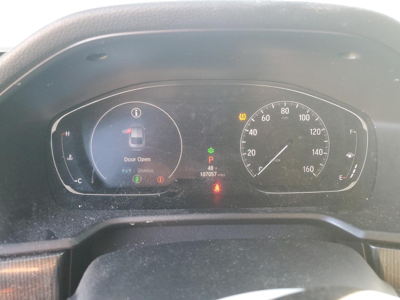 2019 Honda Accord VIN 1HGCV1F37KA057638 Copart auction photo, front end damage thumbnail 9