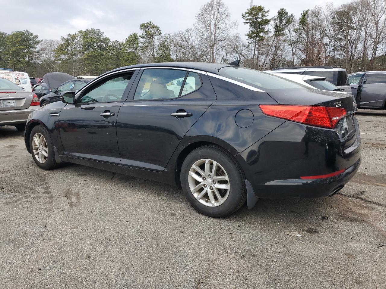 2013 KIA Optima VIN 5XXGM4A74DG176950 Copart auction photo, side damage thumbnail 2