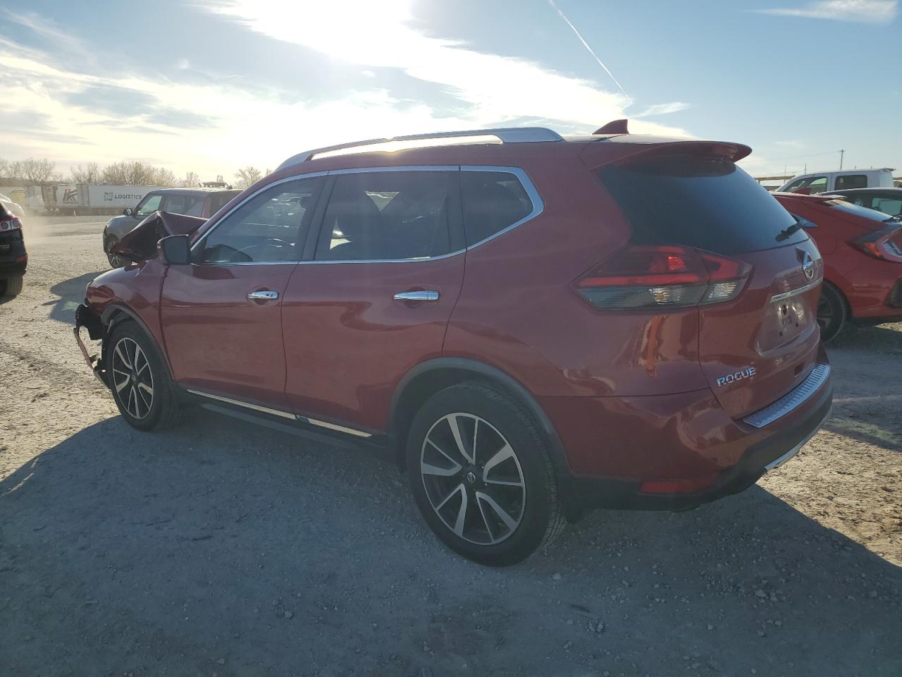 2017 Nissan Rogue VIN JN8AT2MV3HW273248 Copart auction photo, front end / minor dent/scratches damage thumbnail 2