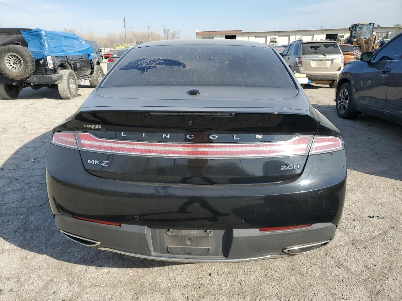 2018 Lincoln MKZ VIN 3LN6L5LU3JR608766 Copart auction photo, front end / side damage thumbnail 6