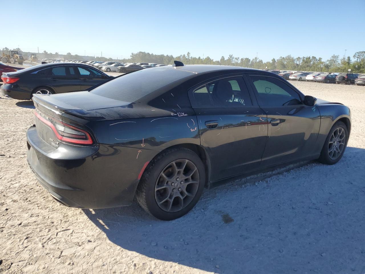 2017 Dodge Charger VIN 2C3CDXJG6HH505560 Copart auction photo, all over / missing/altered vin damage thumbnail 3