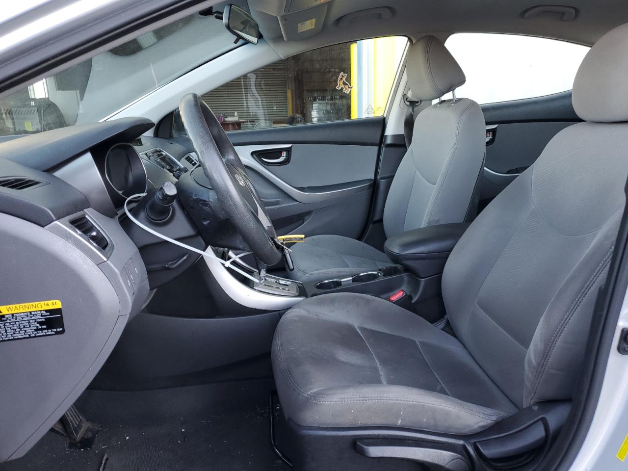 2013 Hyundai Elantra VIN 5NPDH4AE2DH344160 Copart auction photo, all over damage thumbnail 7